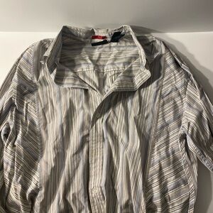 Striped Men's Button Down
